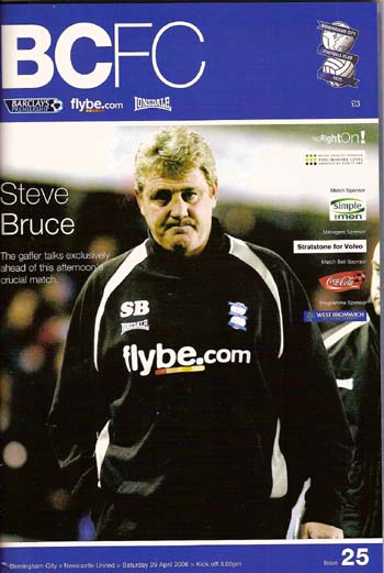 Birmingham City FC v Newcastle United FC